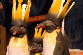 Pinguine in Aktion Pinguine in Aktion